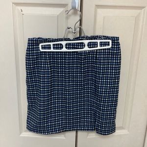 Wild Fable mini skirt blue/white/black plaid 10.  Free if bundled.